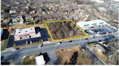 2001 E Kiehl Ave, Sherwood, AR - AÉRIEN  Vue de la carte