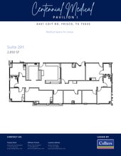 4401 Coit Rd, Frisco, TX à louer Plan d’étage- Image 1 de 1
