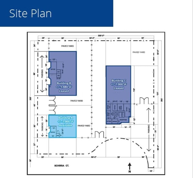 6000 Schirra Ct, Bakersfield, CA for lease - Site Plan - Image 2 of 2