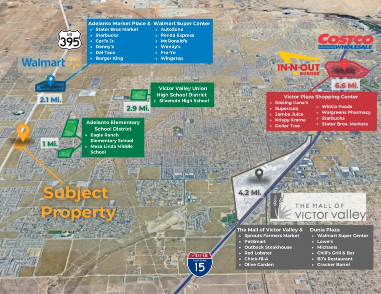 Hwy 395, Victorville, CA for sale - Building Photo - Image 2 of 3