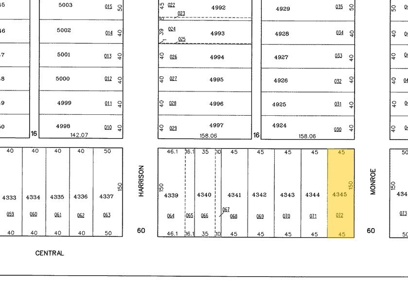 2119 Central Ave, Middletown, OH for sale - Plat Map - Image 3 of 29