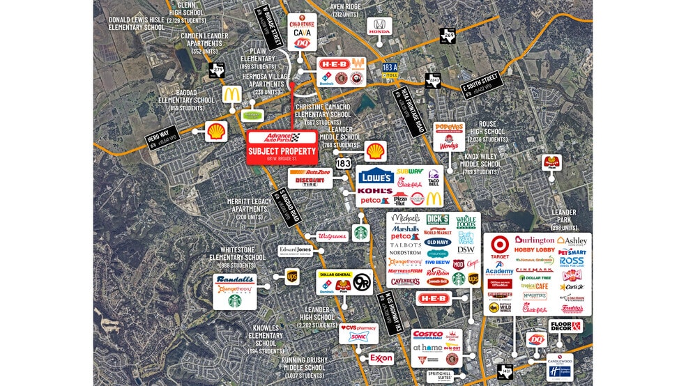 681 W. Broade st, Leander, TX à vendre - Photo du bâtiment - Image 3 de 7