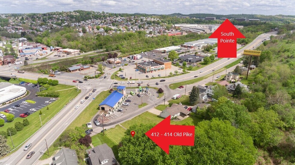 414 Old Pike St, Canonsburg, PA à vendre - Photo du bâtiment - Image 3 de 6