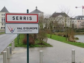 Chessy - Aérien Vue de la carte