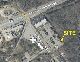 48 Saint Mark Rd, Taylors, SC - Aerial map view - Image1