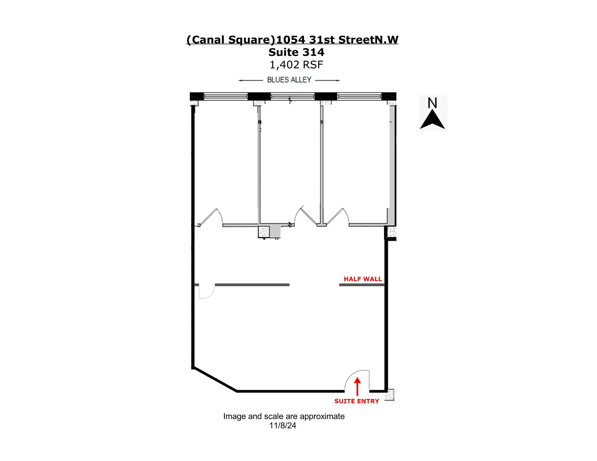 1054-1066 31st St NW, Washington, DC for lease Site Plan- Image 1 of 8