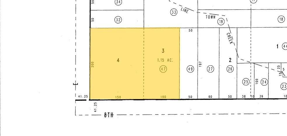 829 N E St, San Bernardino, CA à vendre - Plan cadastral - Image 3 de 6