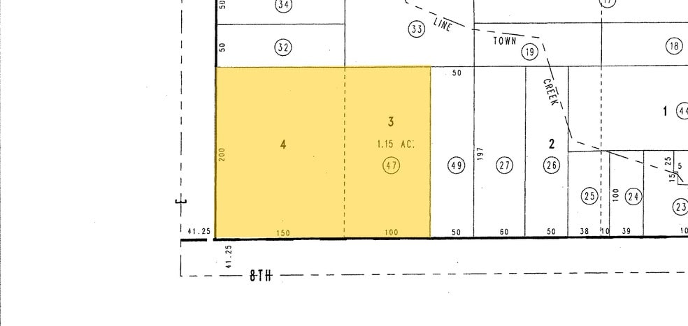 829 N E St, San Bernardino, CA for sale - Plat Map - Image 3 of 6