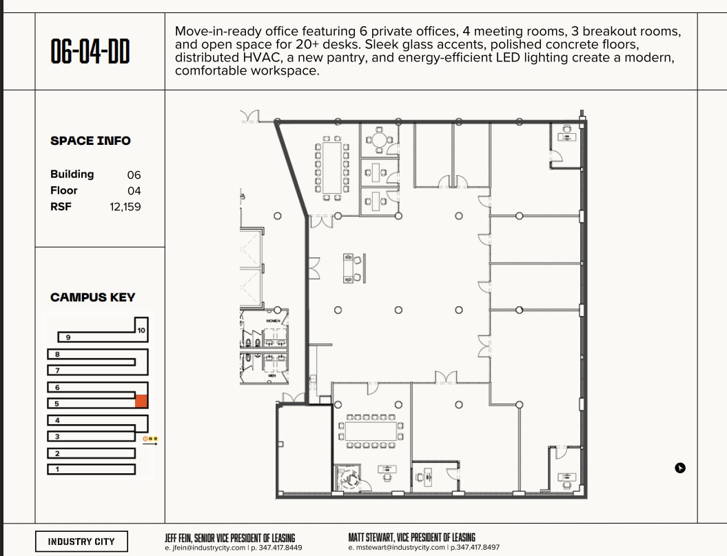 220 36th St, Brooklyn, NY for lease Floor Plan- Image 1 of 4