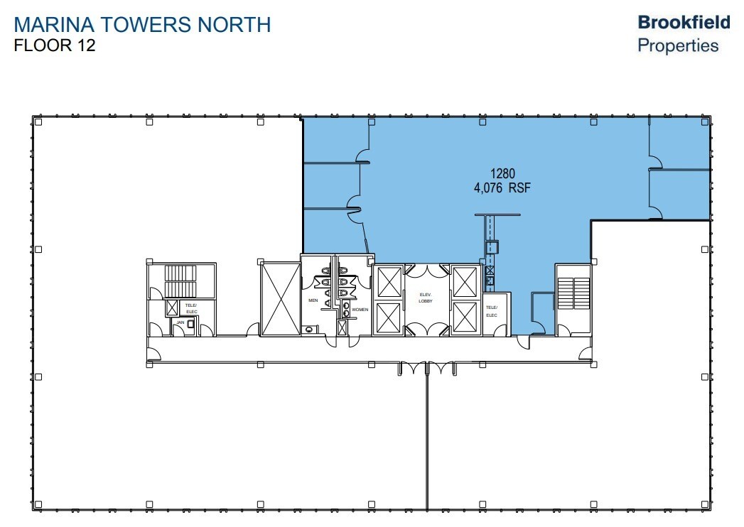 4640 Admiralty Way, Marina Del Rey, CA à louer Plan d  tage- Image 1 de 1