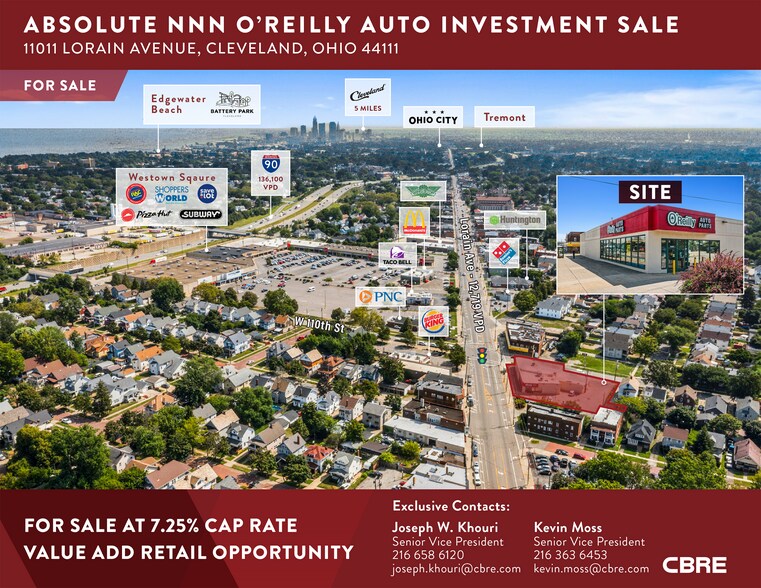 11011 Lorain Ave, Cleveland, OH à vendre - Photo principale - Image 1 de 8