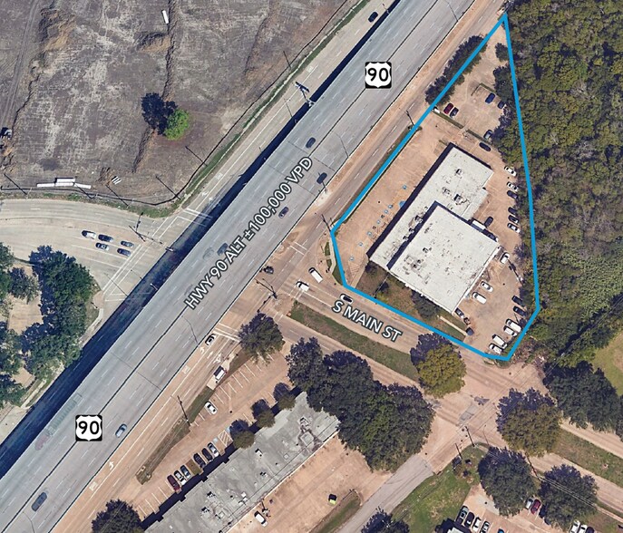 11155 S Main St, Houston, TX à louer - Aérien - Image 2 de 11