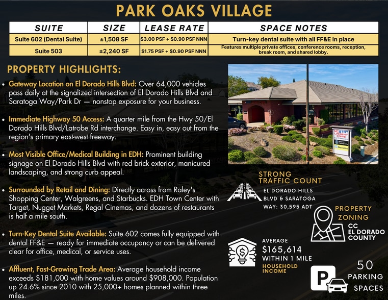 3860 El Dorado Hills Blvd, El Dorado Hills, CA for lease - Building Photo - Image 2 of 9