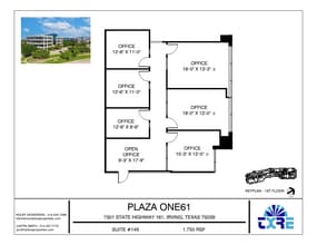 7301 N State Highway 161, Irving, TX for lease Floor Plan- Image 1 of 1