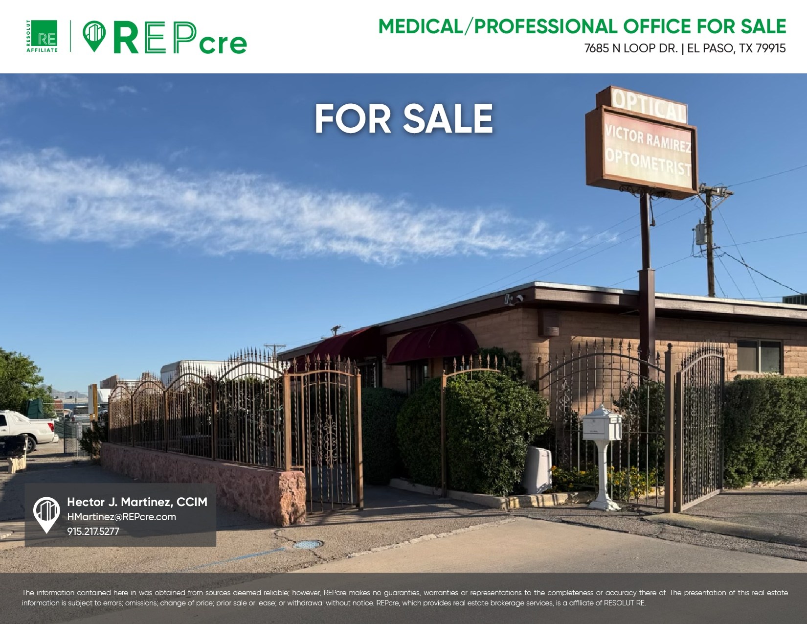 7685 North Loop Dr, El Paso, TX for sale Building Photo- Image 1 of 11