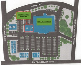 4430 The Plaza Dr, Charlotte, NC for lease Site Plan- Image 2 of 2