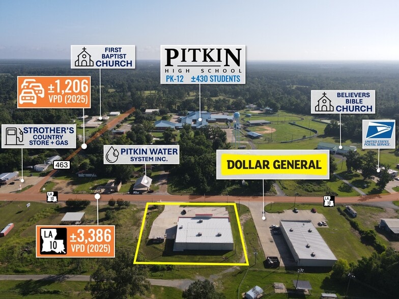 12884 Highway 10, Pitkin, LA for lease - Building Photo - Image 2 of 10