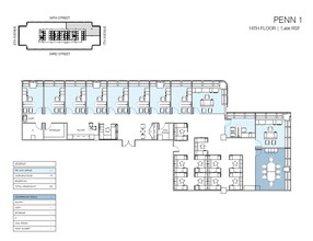 PENN 1, New York, NY à louer Plan d’étage- Image 1 de 2