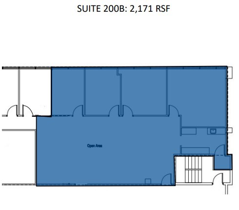 301 S Sherman St, Richardson, TX à louer Plan d’étage- Image 1 de 7