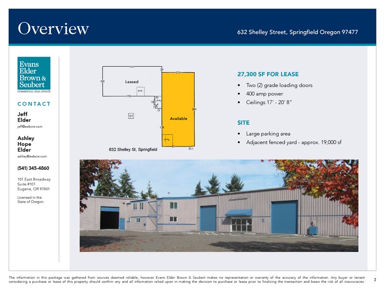 632 Shelley St, Springfield, OR à louer - Photo du bâtiment - Image 3 de 5