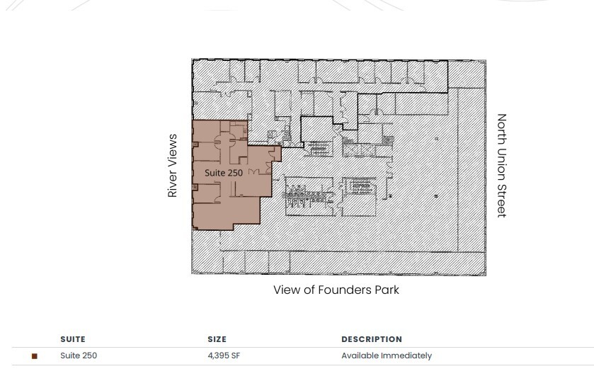 211 N Union St, Alexandria, VA à louer Plan d’étage- Image 1 de 1