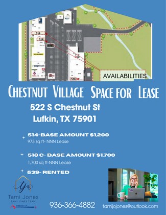 Plus de détails pour 500 S Chestnut St, Lufkin, TX - Commerce de détail à louer