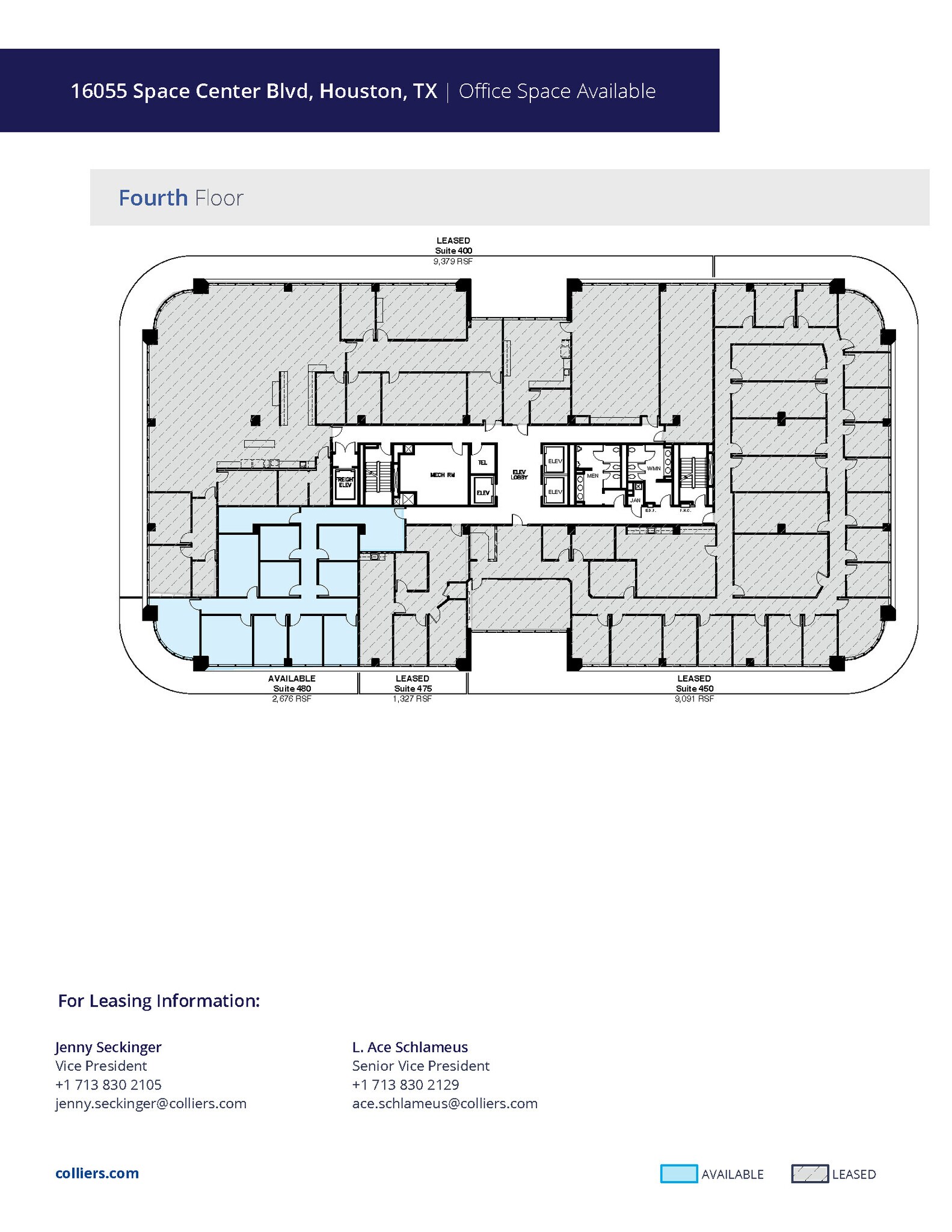 16055 Space Center Blvd, Houston, TX à louer Photo du bâtiment- Image 1 de 1