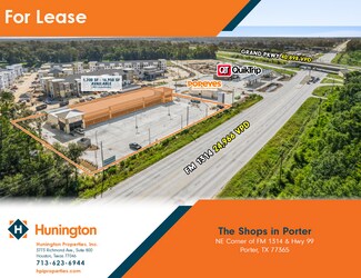 Plus de détails pour 21385 FM 1314 Rd, Porter, TX - Commerce de détail à louer