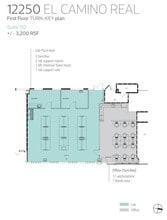 12250 El Camino Real, San Diego, CA for lease Floor Plan- Image 1 of 1
