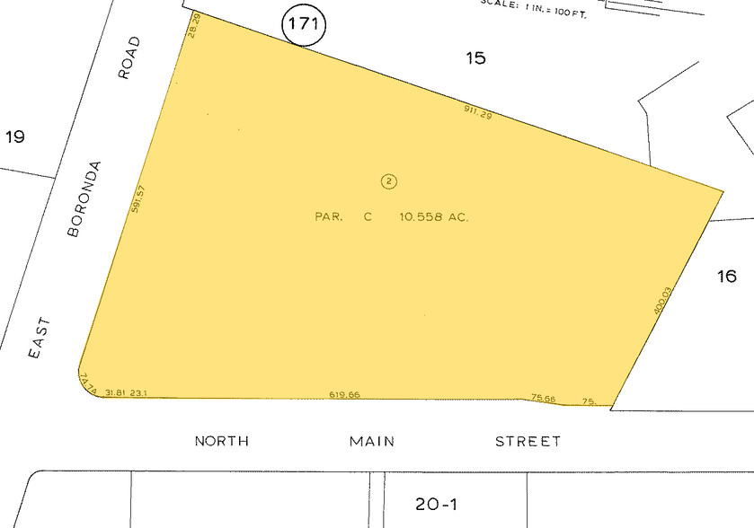 1900-1962 N Main St, Salinas, CA à vendre - Plan cadastral - Image 2 de 3