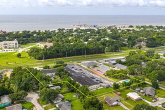522 E Railroad St, Long Beach, MS - Aérien Vue de la carte - Image1