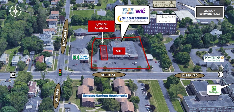 104-106 North St, Auburn, NY for lease - Building Photo - Image 3 of 14