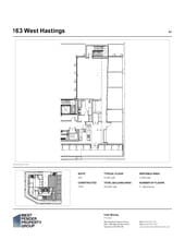 163 W Hastings St, Vancouver, BC for lease Site Plan- Image 1 of 5
