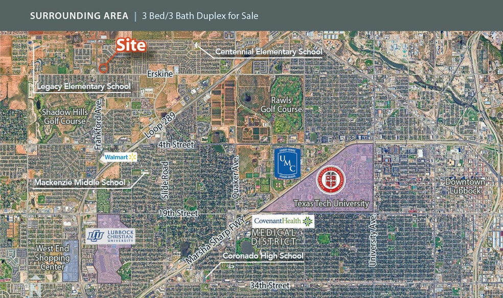 5710 Fordham St, Lubbock, TX for sale - Aerial - Image 2 of 17