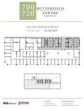 700 E Butterfield Rd, Lombard, IL à louer Plan d’étage- Image 1 de 1