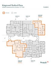 22698 Professional Dr, Kingwood, TX for lease Floor Plan- Image 1 of 1