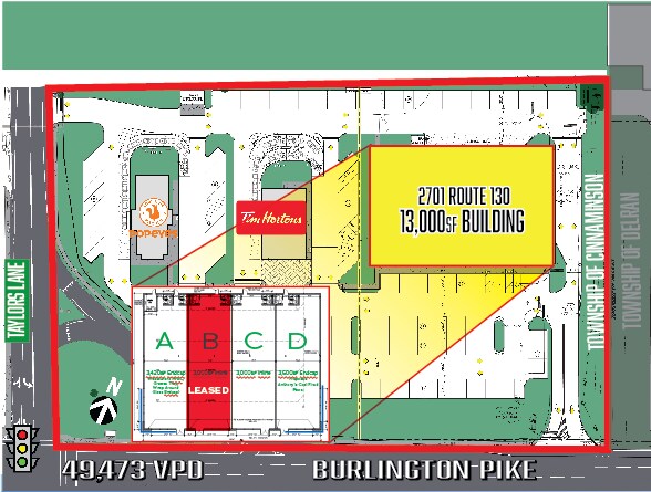 More details for 2701 U.S. Route 130, Delran, NJ - Retail for Lease