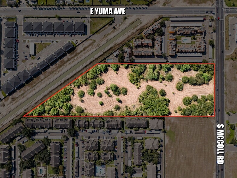 8.232 Acre Tract S. McColl Road, McAllen, TX à vendre - Aérien - Image 1 de 7