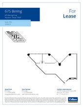 675 Bering Dr, Houston, TX for lease Floor Plan- Image 1 of 1