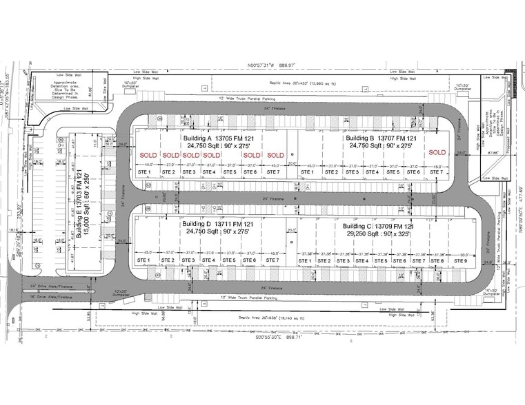 13703 FM 121, Van Alstyne, TX for sale - Site Plan - Image 3 of 4