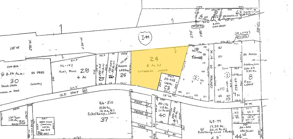 109 Diversified Dr, Villa Ridge, MO à louer - Plan cadastral - Image 2 de 27