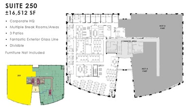 7025 N Scottsdale Rd, Scottsdale, AZ à louer Plan d’étage- Image 1 de 1