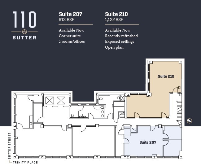 110 Sutter St, San Francisco, CA for lease Floor Plan- Image 1 of 1