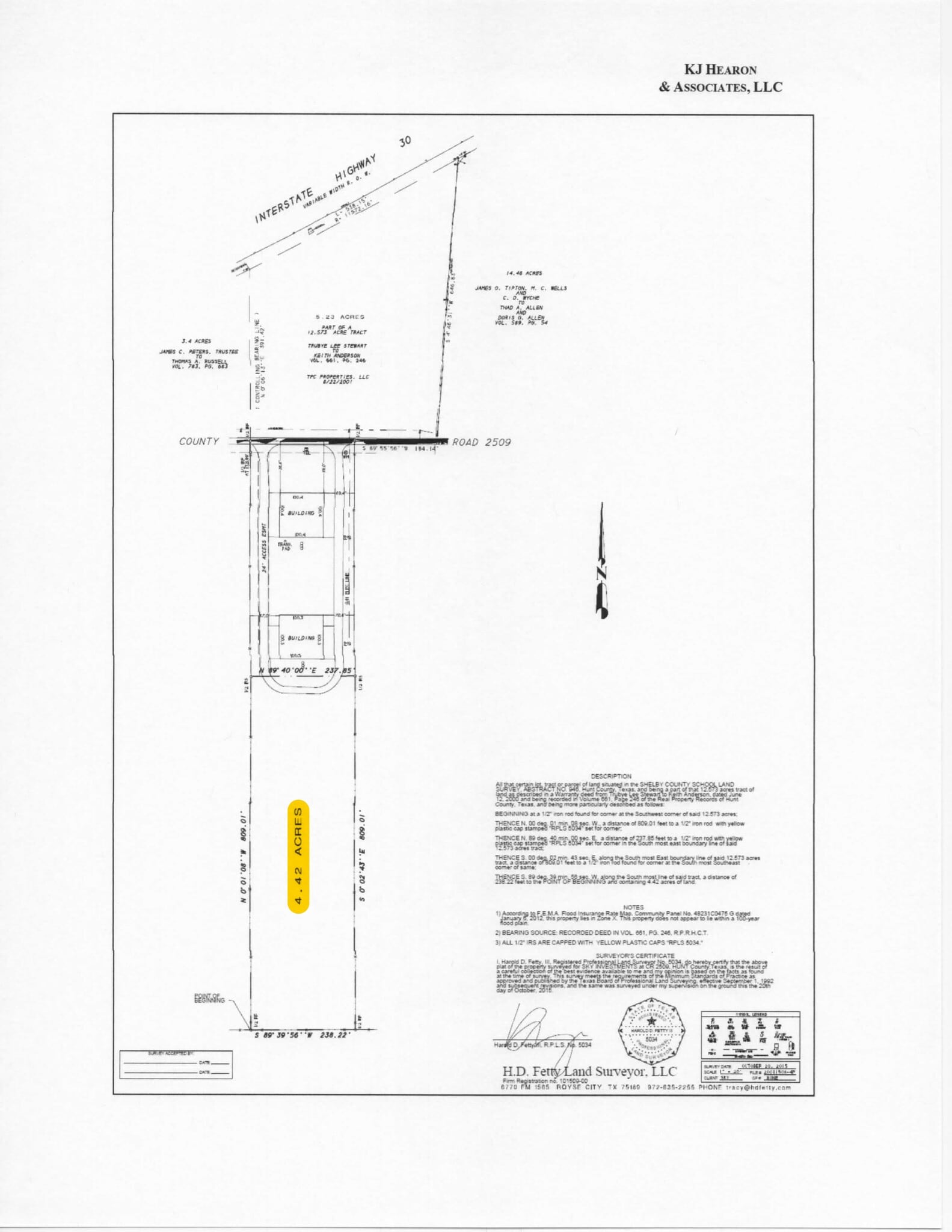 6131 W Interstate 30, Royse City, TX à louer Plan de site- Image 1 de 1