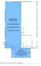 137 Market Way, Mount Pocono, PA for lease Floor Plan- Image 2 of 5