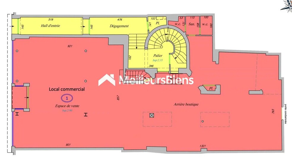 Commerce de détail dans Paris à louer - Photo du bâtiment - Image 3 de 25