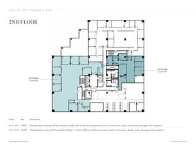 200 S Los Robles Ave, Pasadena, CA for lease Floor Plan- Image 1 of 1