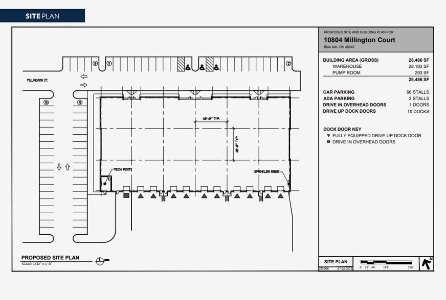 10804 Millington Ct, Cincinnati, OH à louer - Plan de site - Image 3 de 6