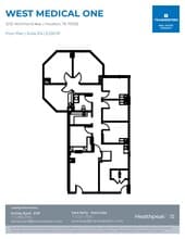 12121 Richmond Ave, Houston, TX à louer Plan d’étage- Image 1 de 1