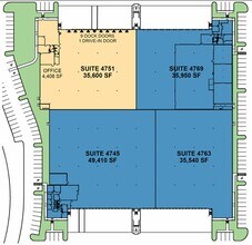 8600-8655 Elm Fair Blvd, Tampa, FL à louer Plan de site- Image 1 de 2